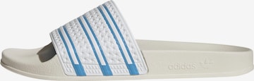 ADIDAS ORIGINALS Muiltjes 'Adilette' in Blauw: voorkant