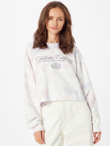 HOLLISTER Sweatshirt in Pink: front