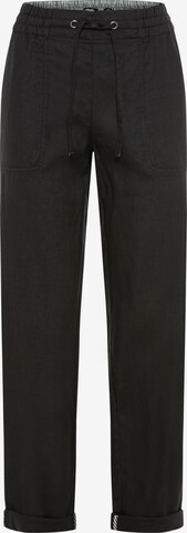 Regular Pantalon Olsen en noir : devant