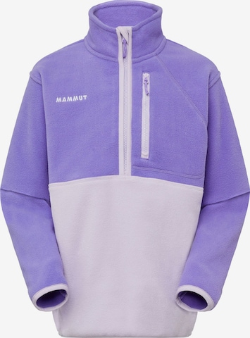 MAMMUT Athletic Fleece Jacket 'Waymarker' in Purple: front