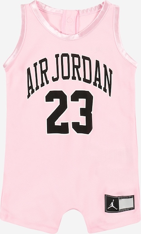 Jordan Dungarees in Pink: front