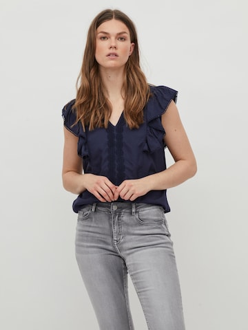 VILA Blouse 'Julana' in Blue: front