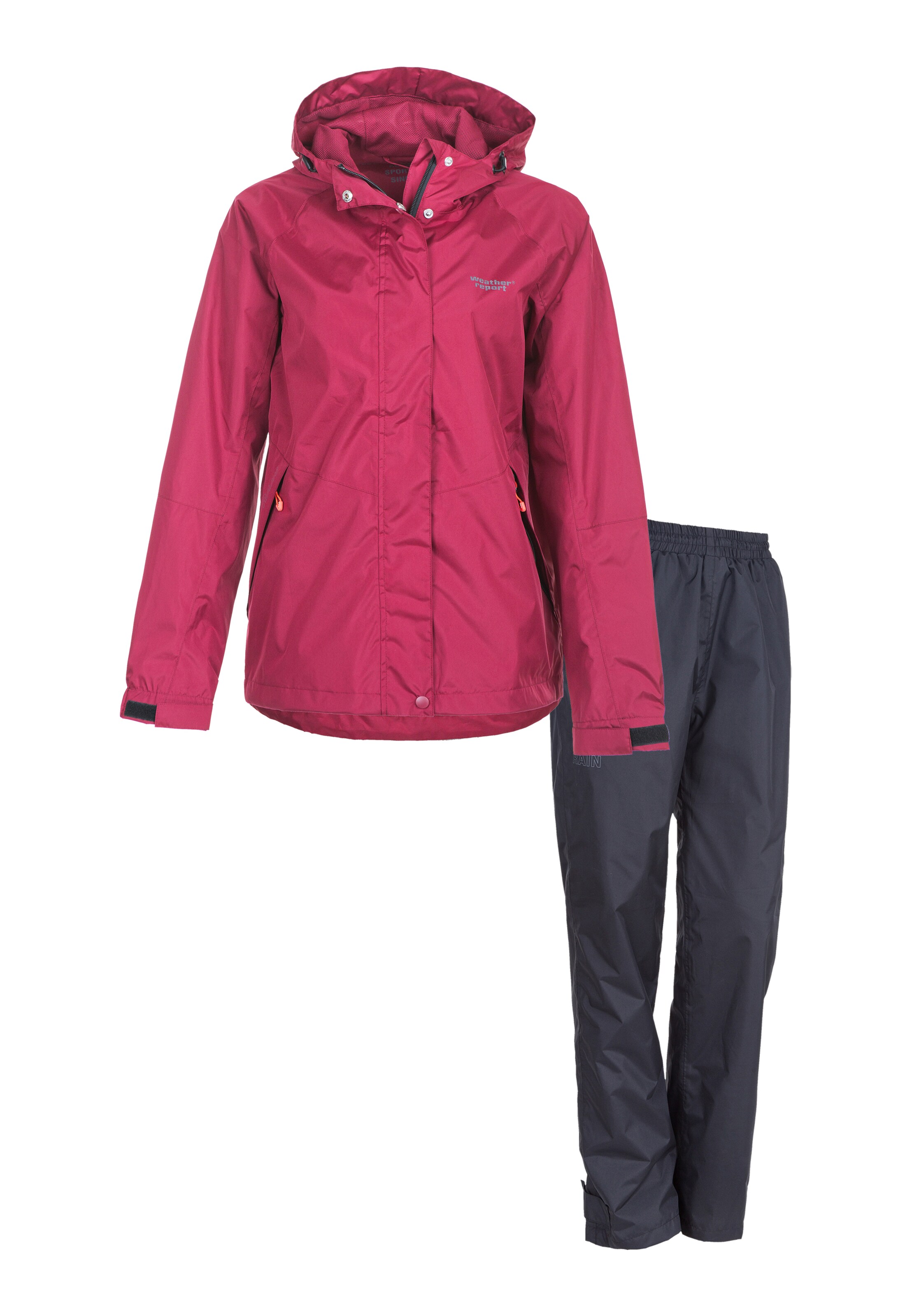 Weather Report Sports suit 'Carlene' in Red: front