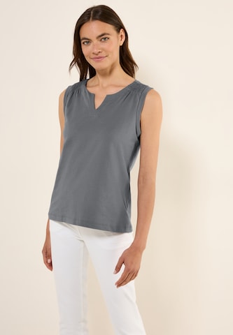 CECIL Top in Grey: front