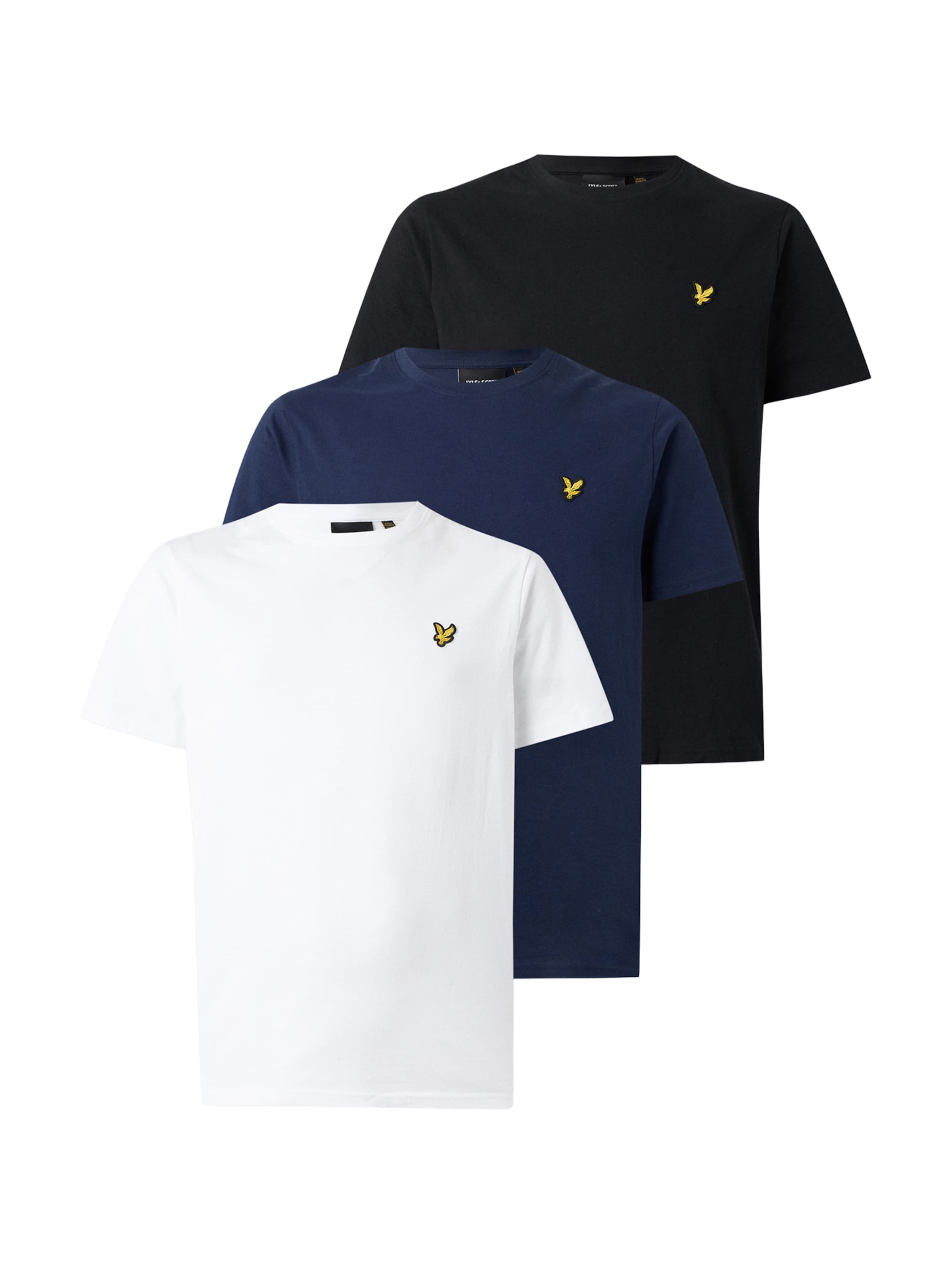 Maglietta di Lyle & Scott in blu: frontale