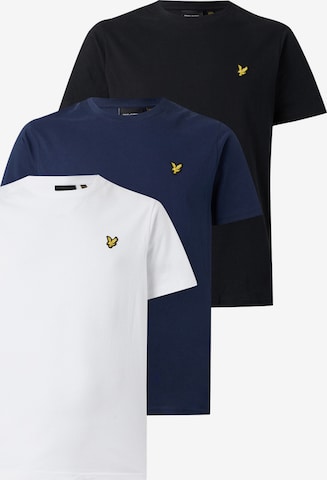 Maglietta di Lyle & Scott in blu: frontale