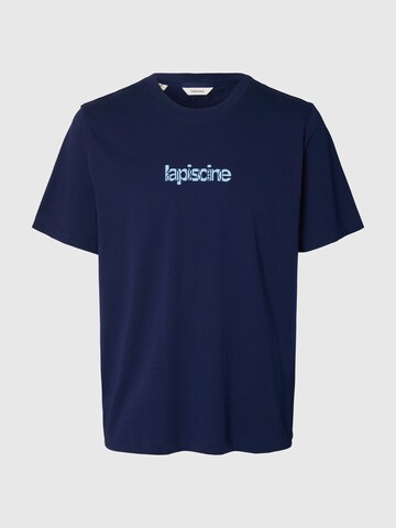 SELECTED Shirt in Blauw