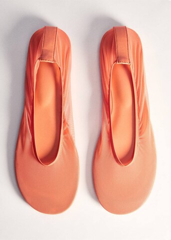 MANGO Ballerina 'Parosn' in Orange