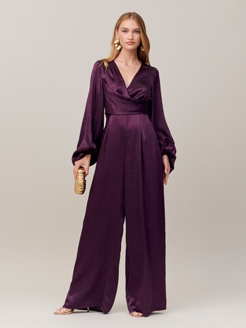 Sável Jumpsuit in Lila: voorkant