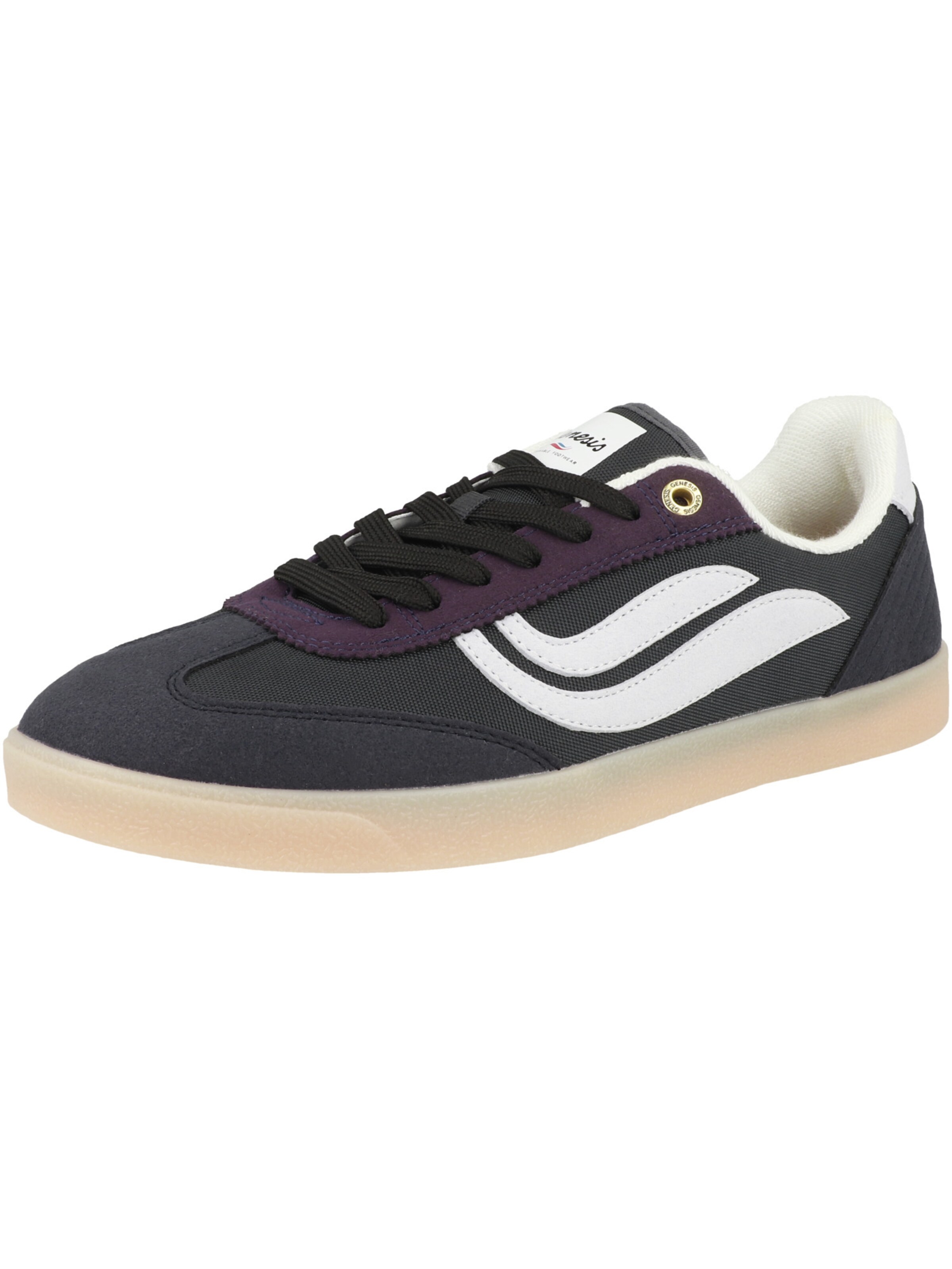 GENESIS - Sapatilhas baixas 'G-Volley' em roxo: frente