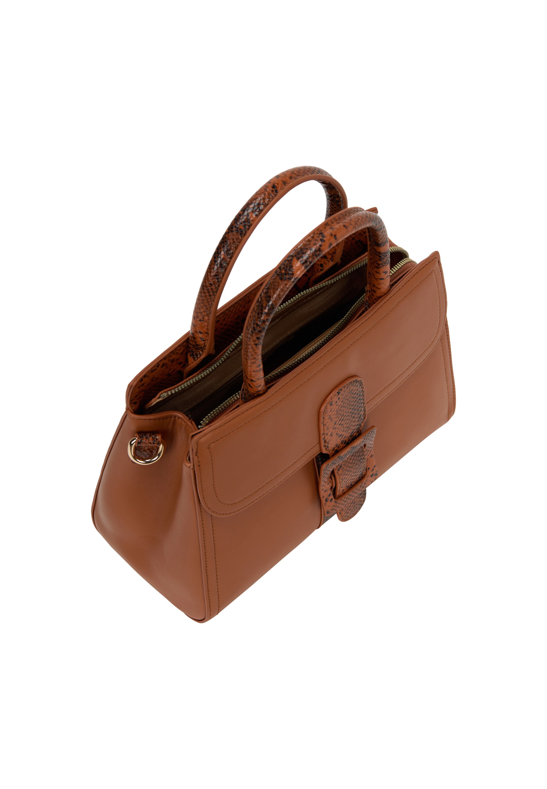 faina - Bolso de mano en marrón