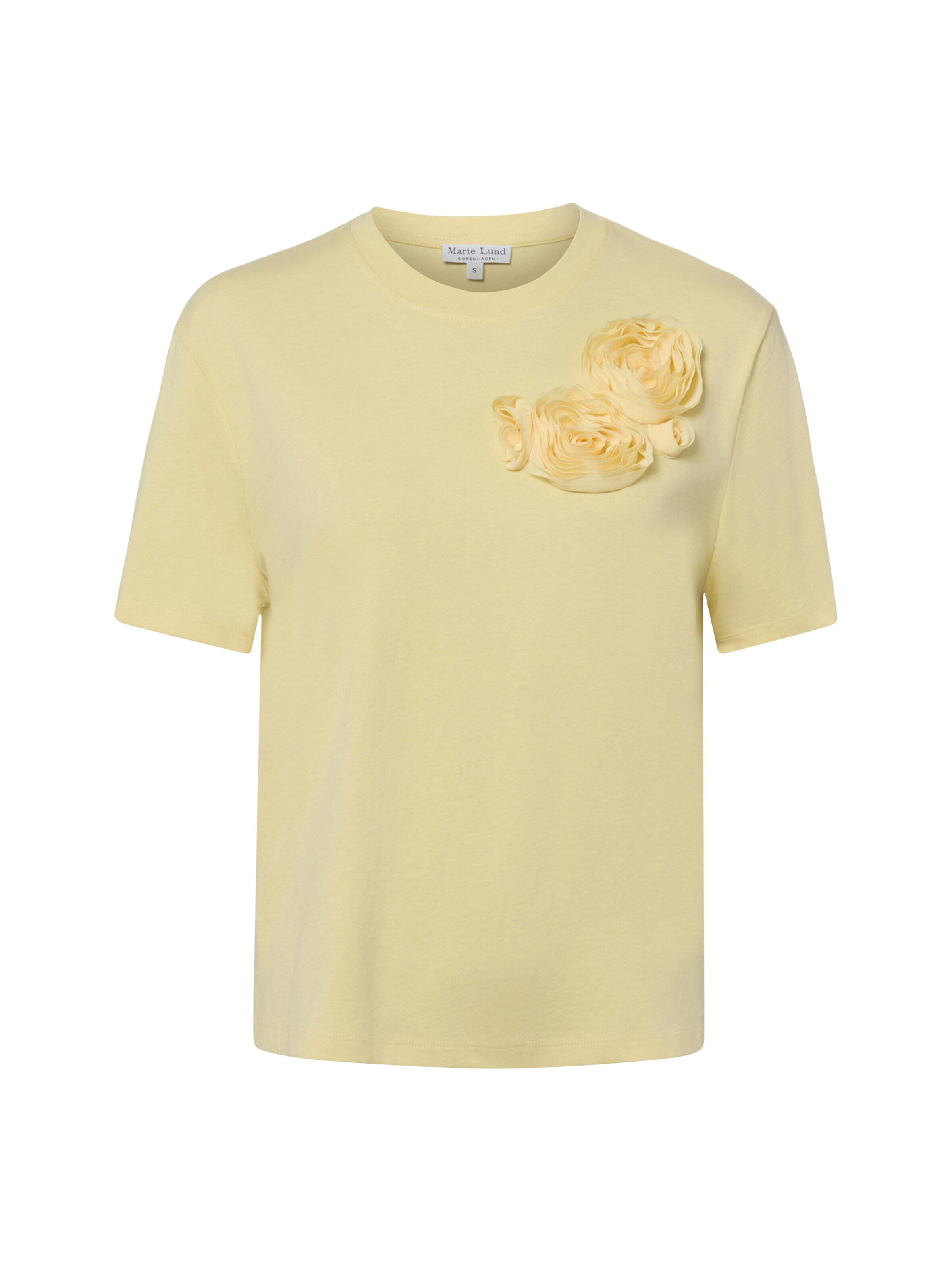 Marie Lund Shirt in Yellow: front