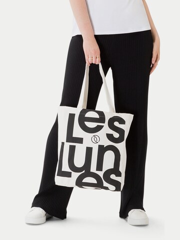 Les Lunes Shopper 'Haley' in White: front