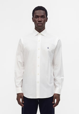 Regular fit Camicia di Polo Ralph Lauren in bianco: frontale