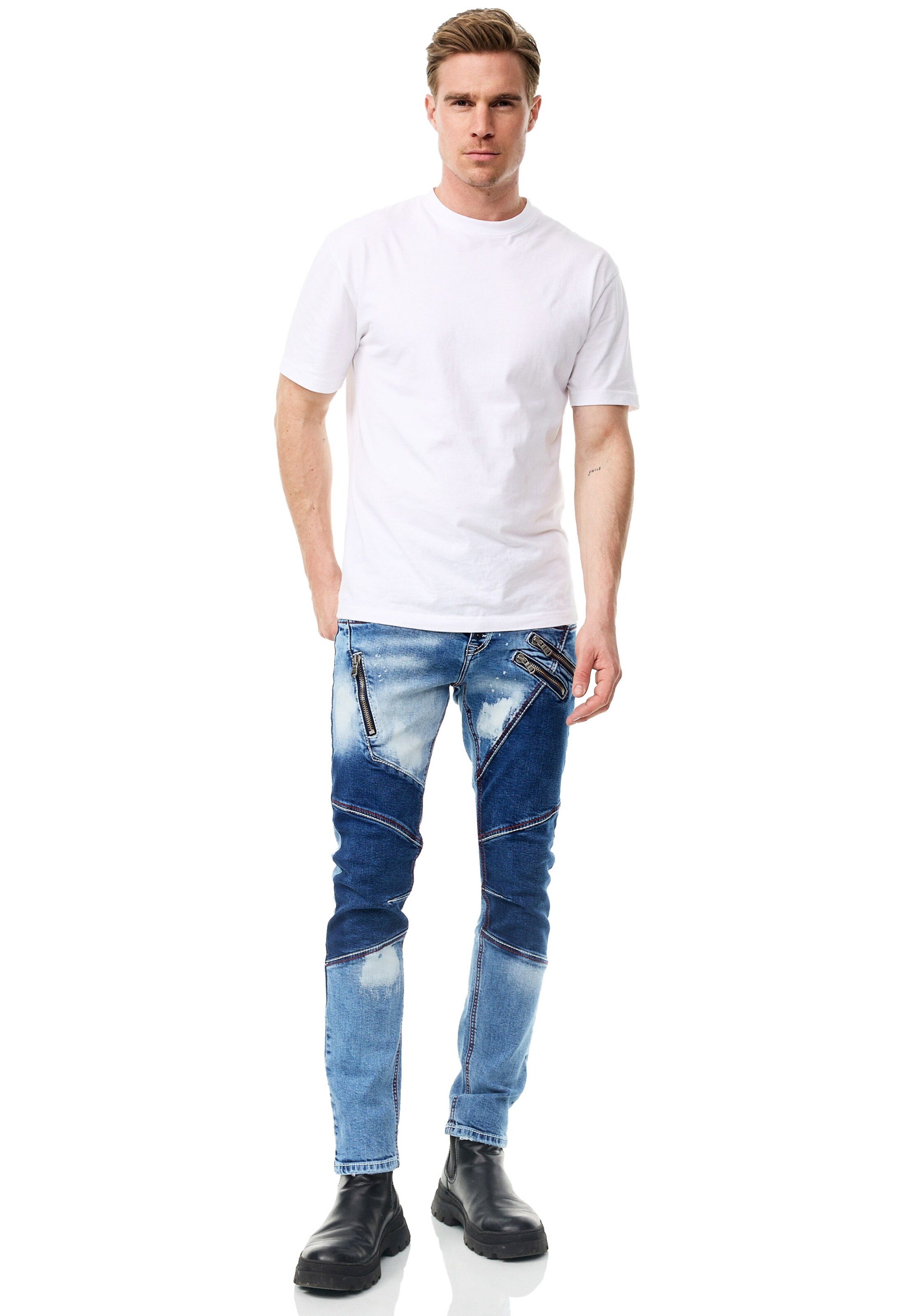 Rusty Neal Regular Jeans 'URUMA' in Blue