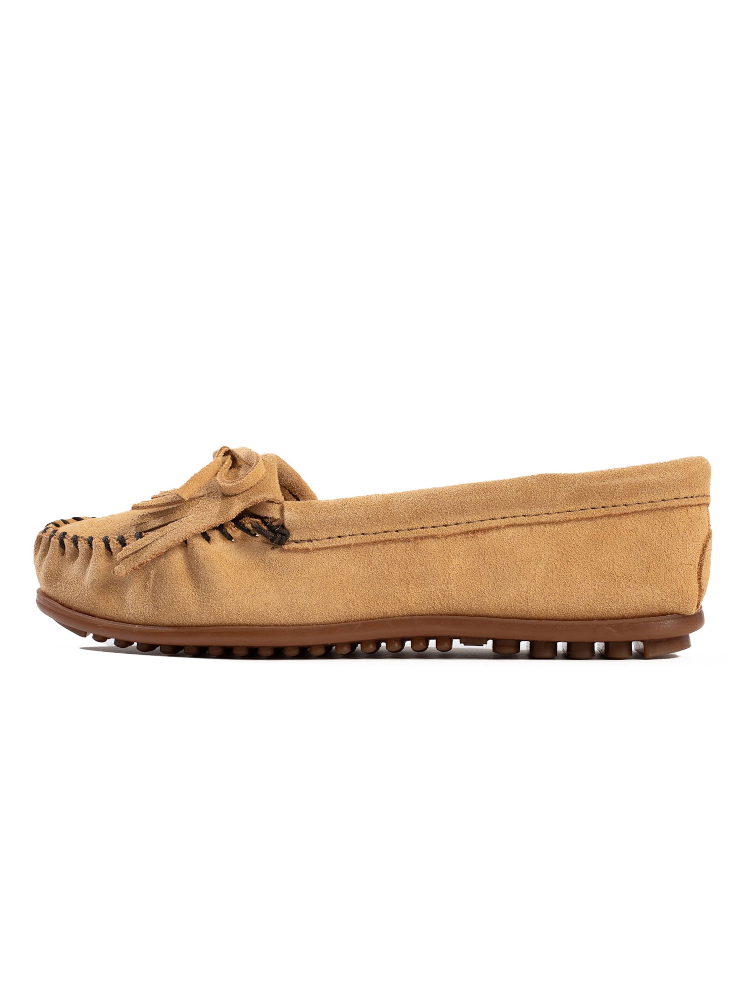 Minnetonka Mokasíny 'Kilty' – hnědá: přední strana