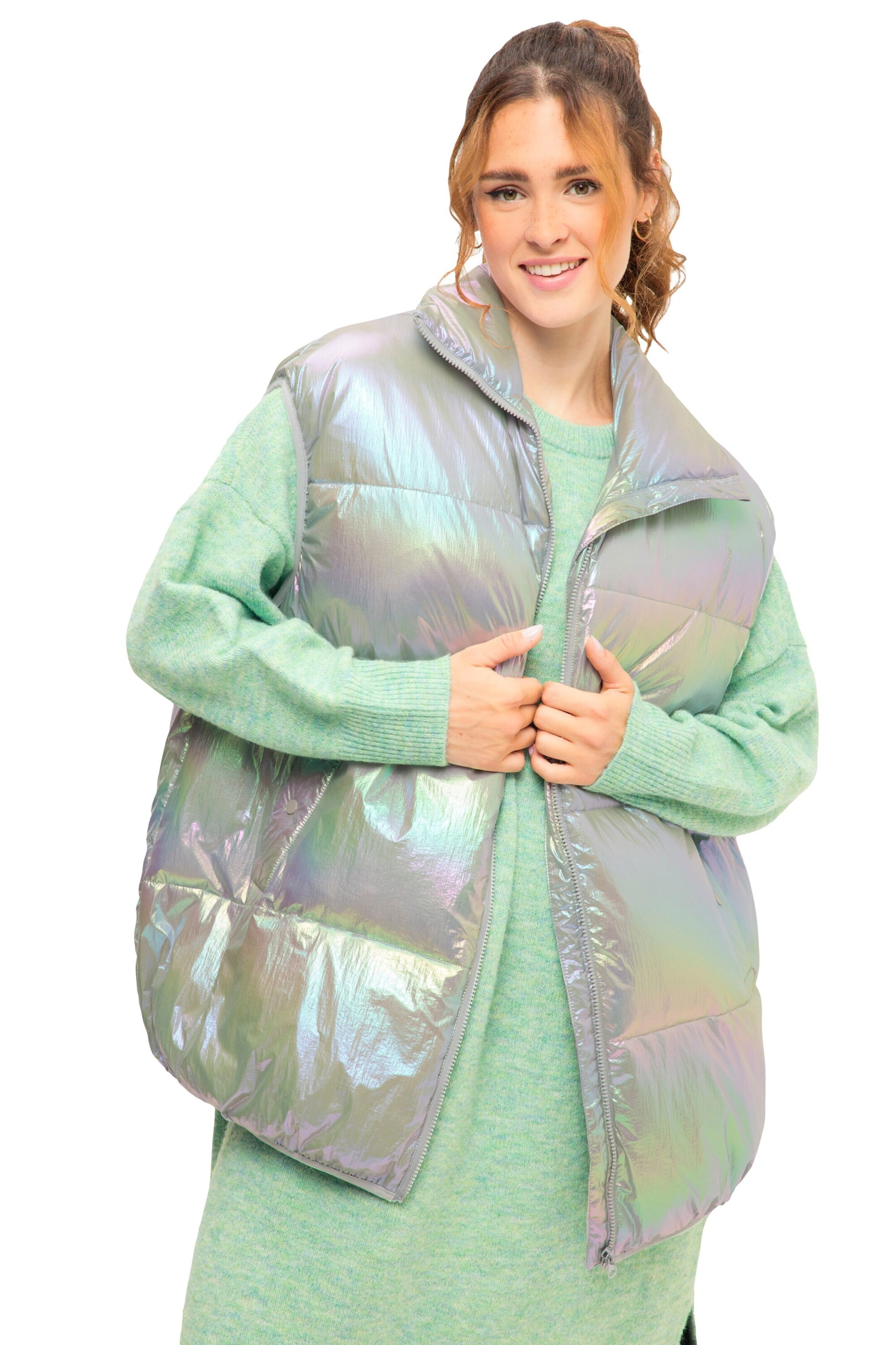 Studio Untold Weste in Mischfarben: Vorderseite