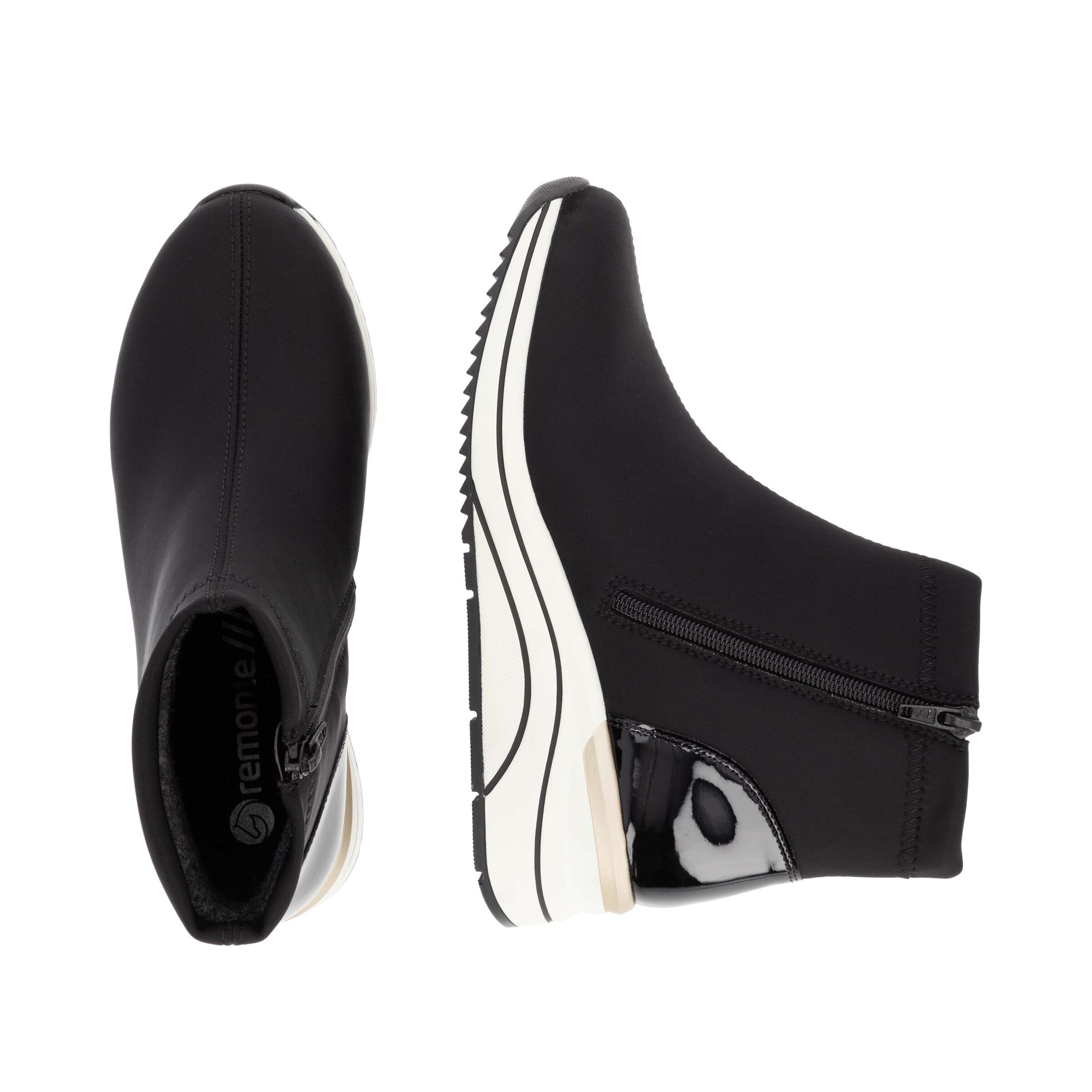 REMONTE Stiefelette in Schwarz