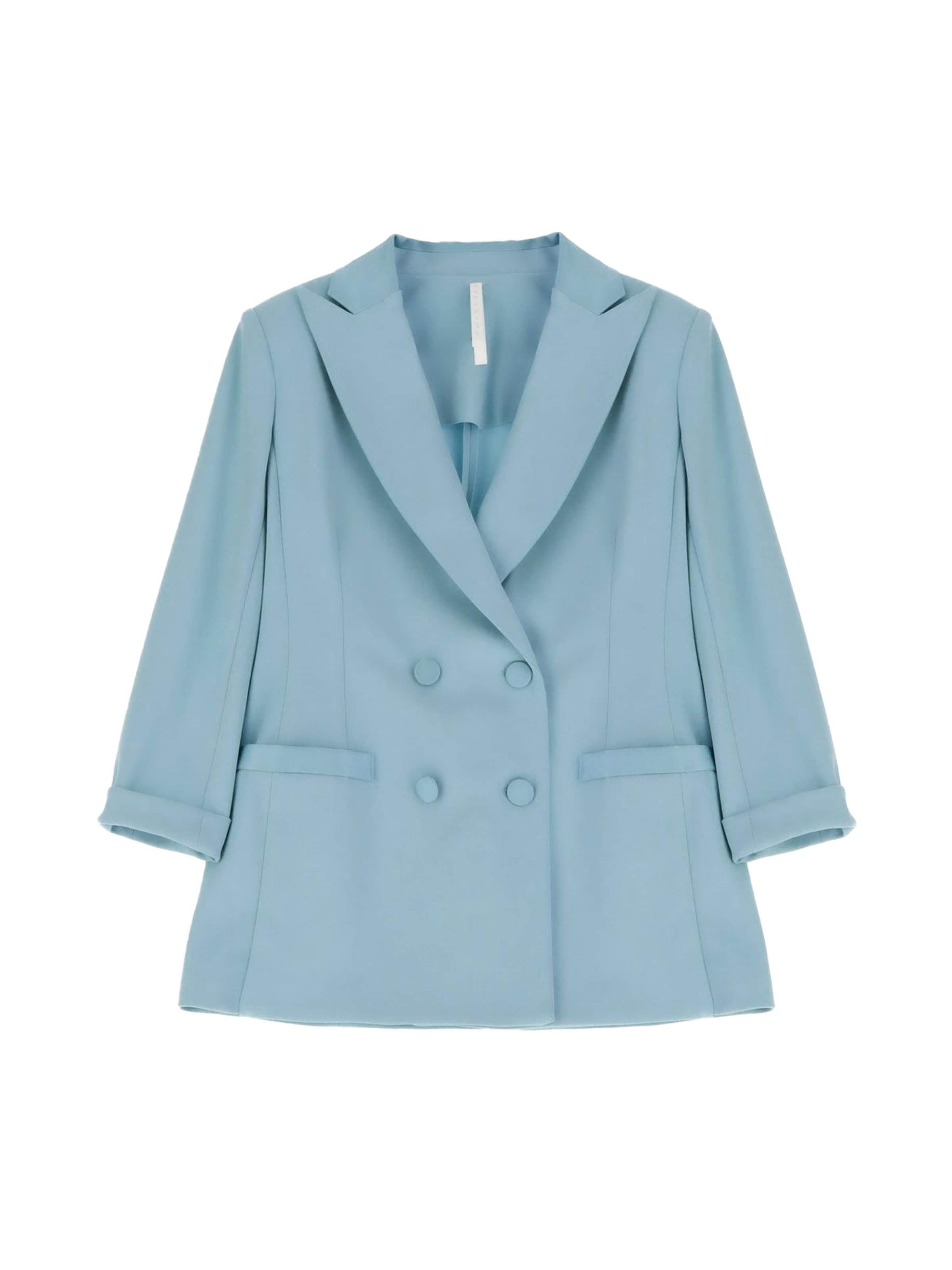 IMPERIAL - Blazer 'IMPERIAL GIACCA DOPPIOPETTO 3/4' en azul: frente