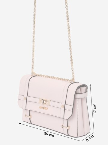 Sac à bandoulière 'EMILEE' GUESS en rose