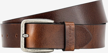 PIERRE CARDIN Gürtel 'Basic' in Braun: Vorderseite