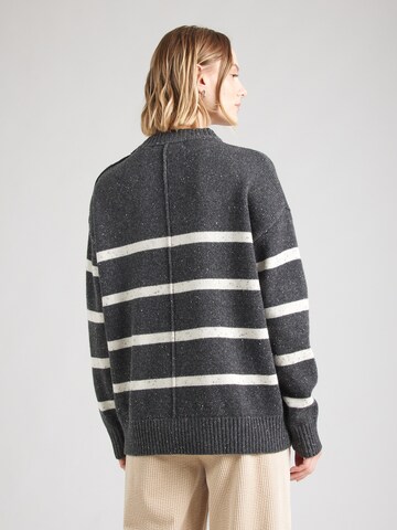 Soft Rebels Sweater 'SREMerald' in Grey