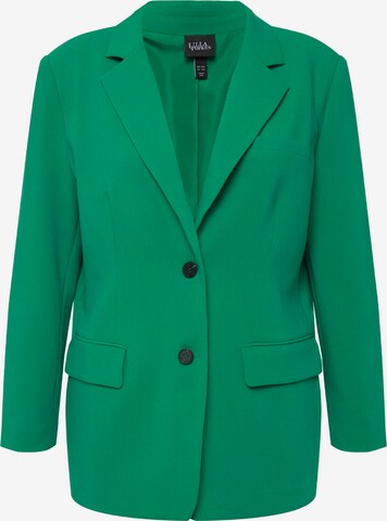 Ulla Popken Blazers in Groen: voorkant