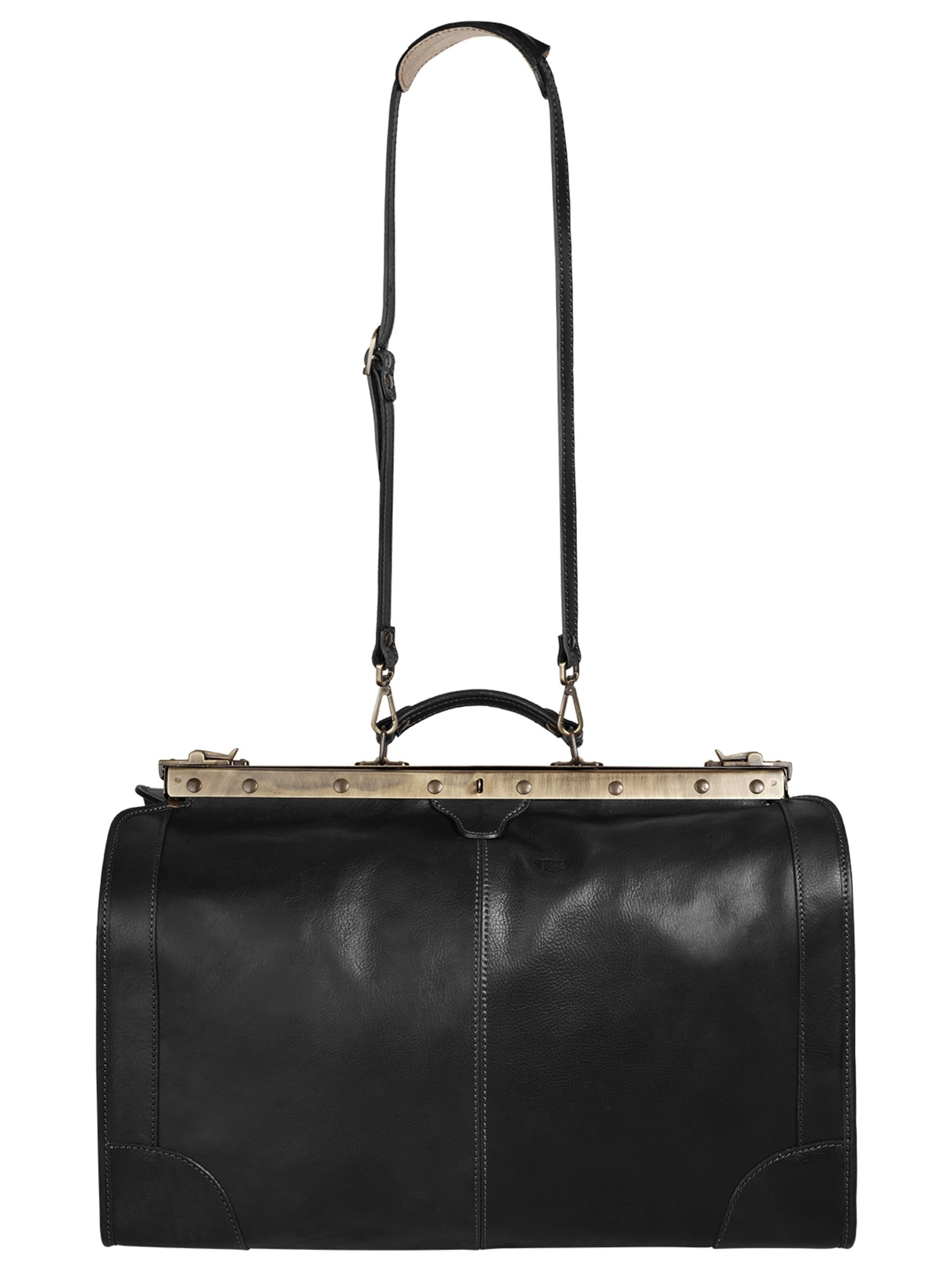 piké - Bolsa de viaje 'LOMBARDIA GRANDE' en negro