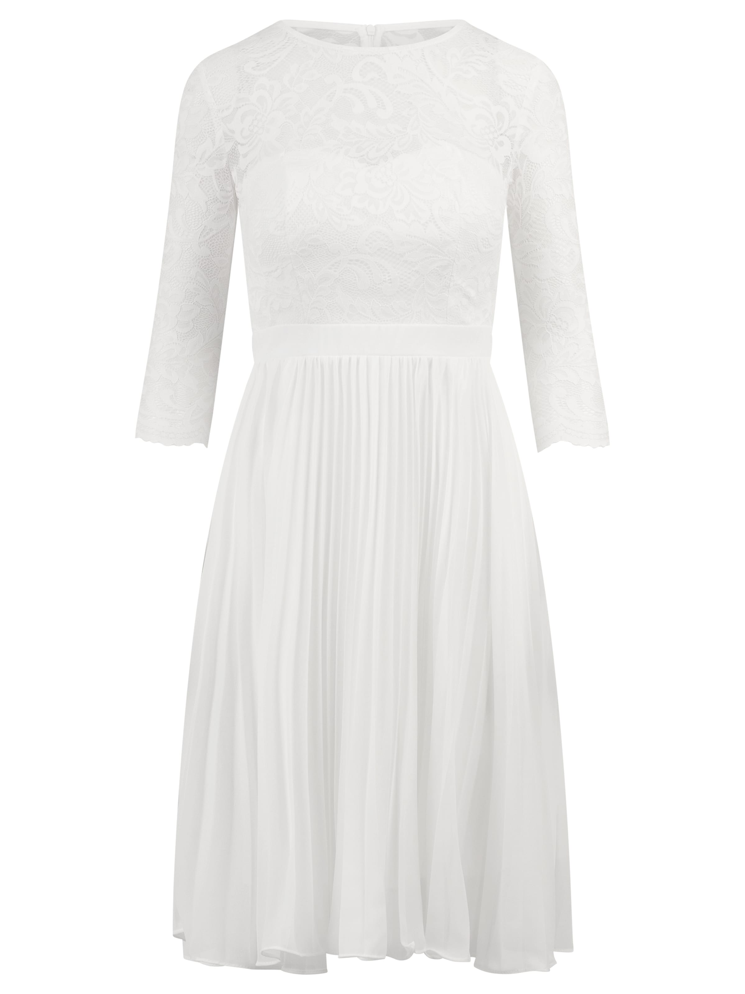 Kraimod Koktejlové šaty – bílá: přední strana