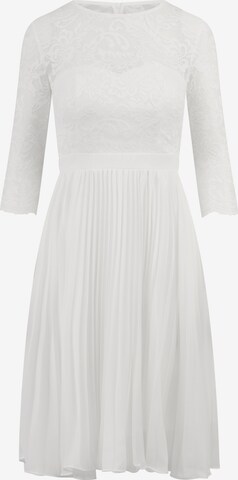 Robe de cocktail Kraimod en blanc : devant