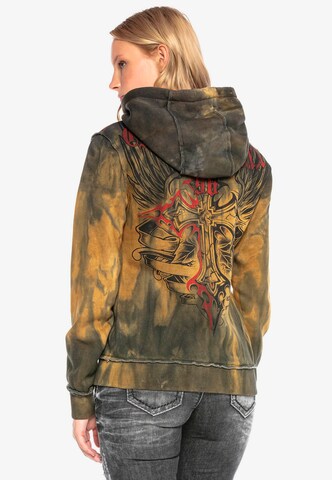 CIPO & BAXX Zip-Up Hoodie in Brown