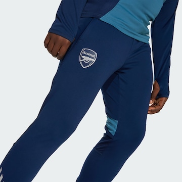 Effilé Pantalon de sport 'FC Arsenal London' ADIDAS PERFORMANCE en bleu