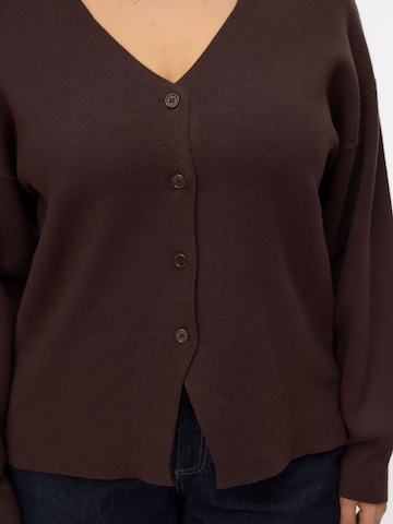 Giacchetta 'LUCCA' di Vero Moda Curve in marrone