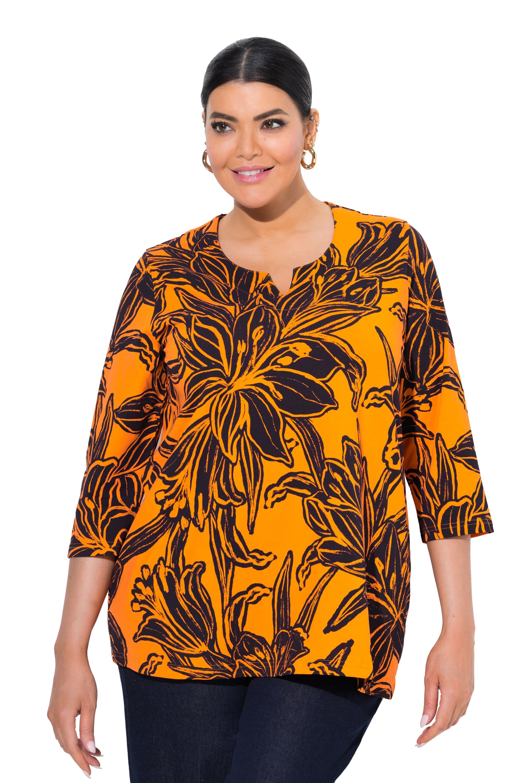 Ulla Popken Shirt in Oranje