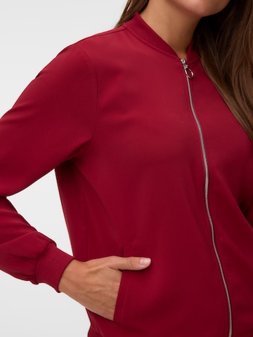 VERO MODA Übergangsjacke 'VMCoco' in Rot
