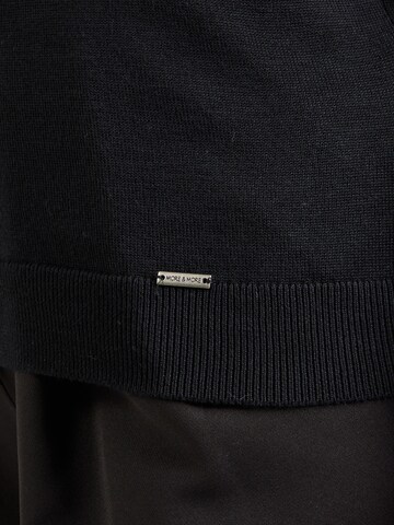 MORE & MORE Pullover in Schwarz
