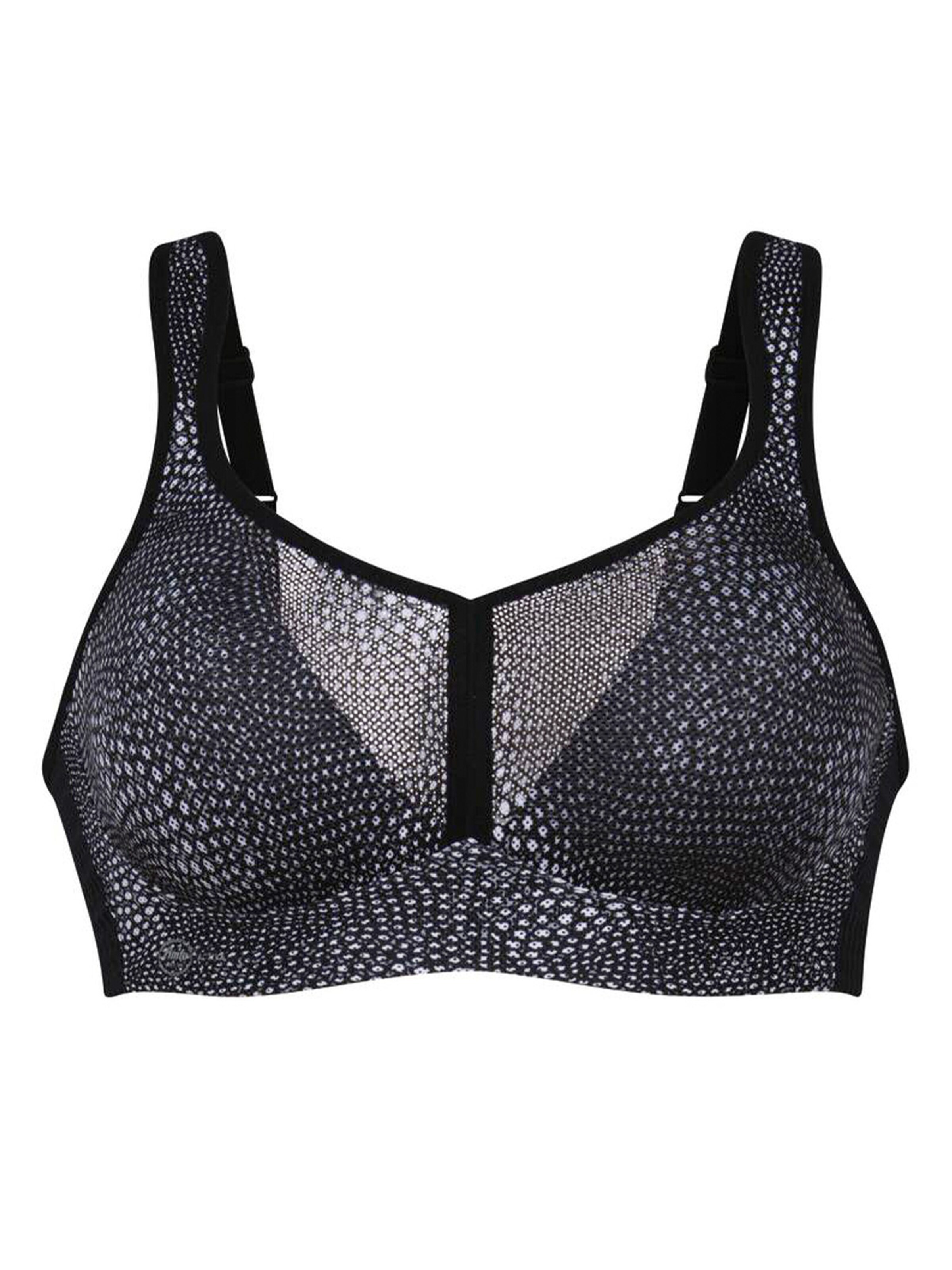 ANITA Bralette Bra 'Air Control mit Delta Pad Sport' in Grey: front