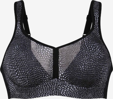 ANITA Bustier BH 'Air Control mit Delta Pad Sport' in Grijs: voorkant