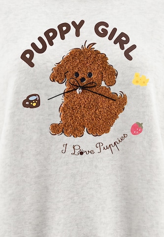Sweat-shirt MYMO en blanc