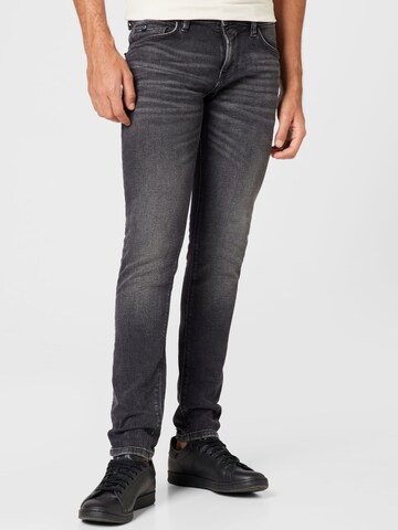 TOM TAILOR DENIM Slimfit Jeans 'Piers' in Grau: predná strana