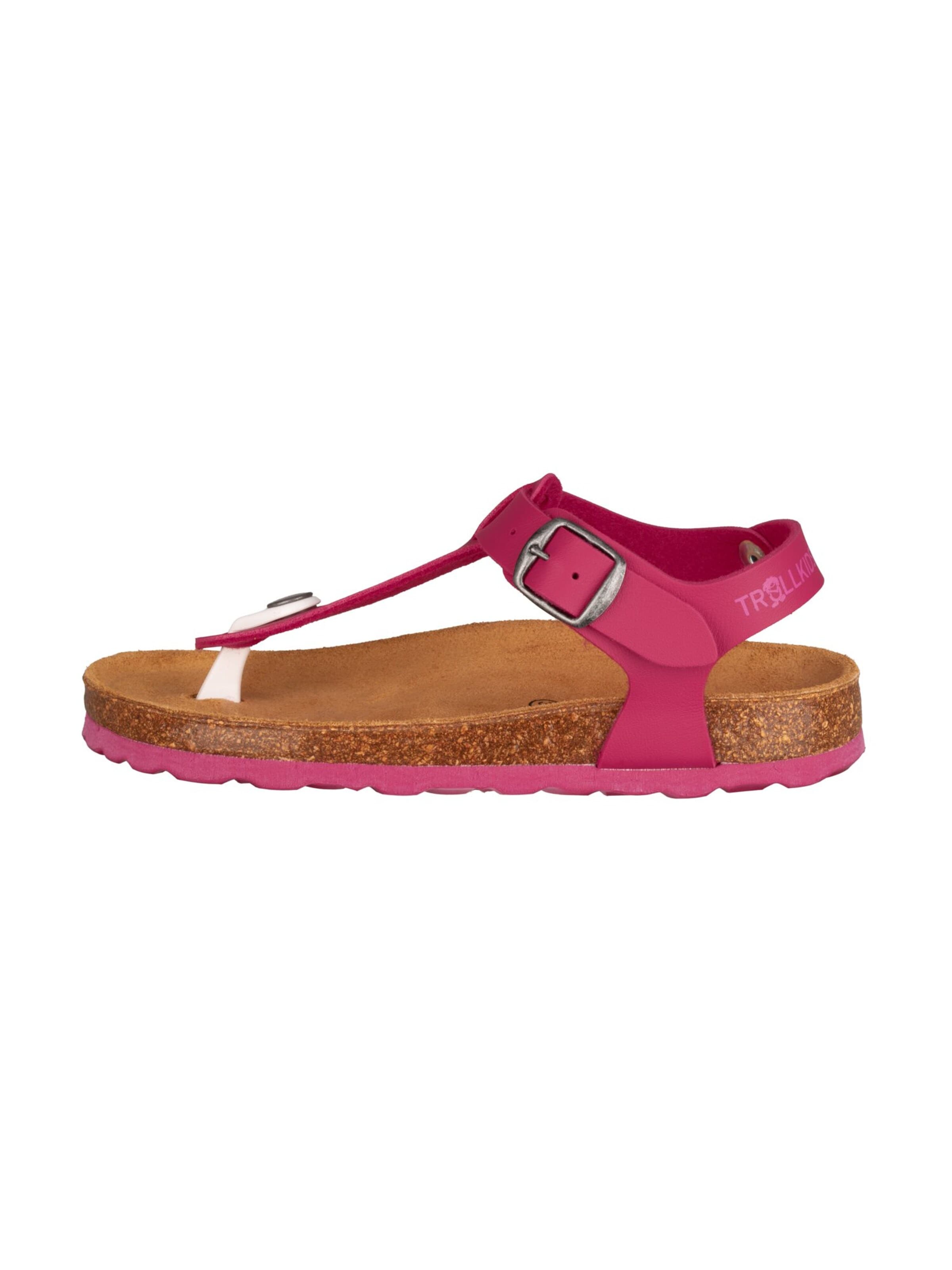 TROLLKIDS Sandals in Purple: front