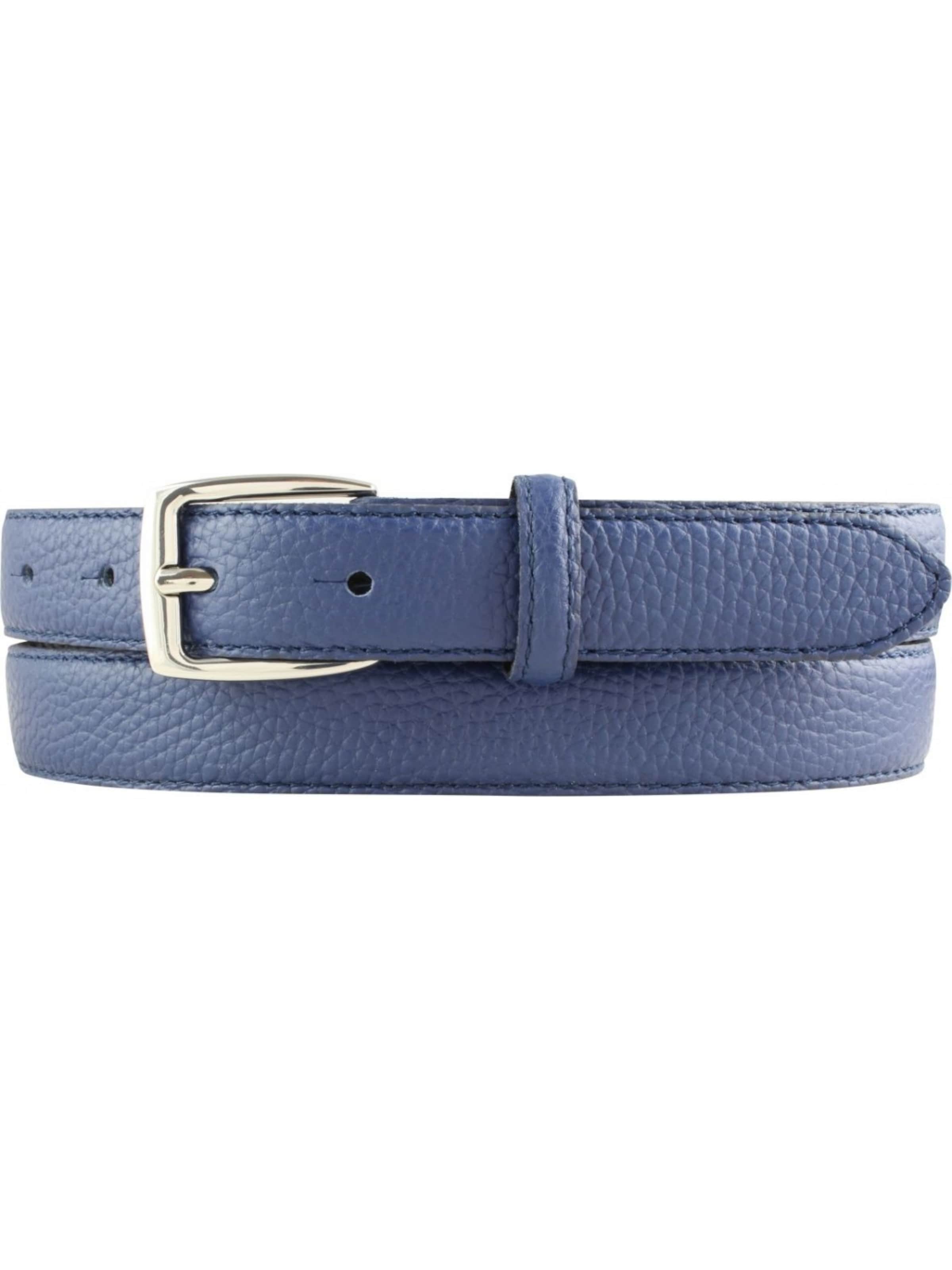 BELTINGER Gürtel 'Cosenzaa'‌‌‌‌ in Blau: Vorderseite