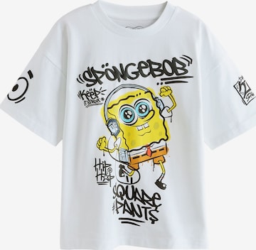 Next Shirt 'Spongebob' in White: front