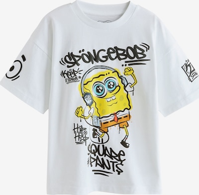 Next Majica 'Spongebob' veličine 98 u akvamarin / žuta / crna / bijela, Pregled proizvoda