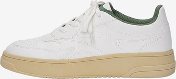 Pull&Bear Platform trainers in White