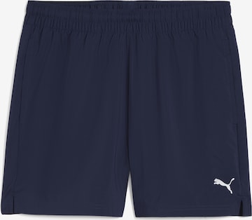 PUMA Workout Pants 'Tad Essentials' in Blue: front