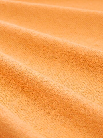 TOM TAILOR Regularen Pletena jopa | oranžna barva