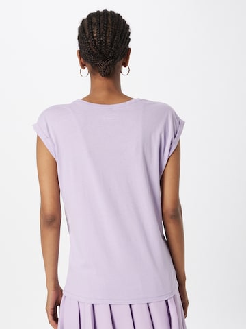 Merchcode Koszulka 'Grl Pwr' w kolorze fioletowy