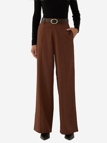Wide leg Pantaloni 'Hose' di Hiccup in marrone