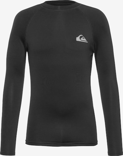 QUIKSILVER T-Shirt fonctionnel 'Everyday' en L en gris / noir, Vue avec produit